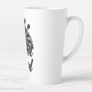 Dart God Latte Mug