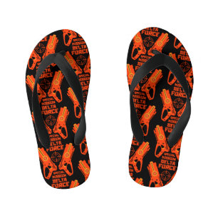 Dart Gun Battle Kid's Thongs