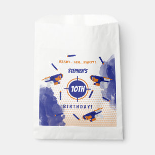 Dart Gun Battle War Boys Birthday Party Favour Bag