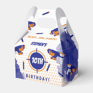 Dart Gun Battle War Boys Birthday Party Favour Box