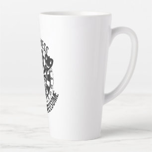 Dart Happiness Is A Tight Threesome Latte Mug