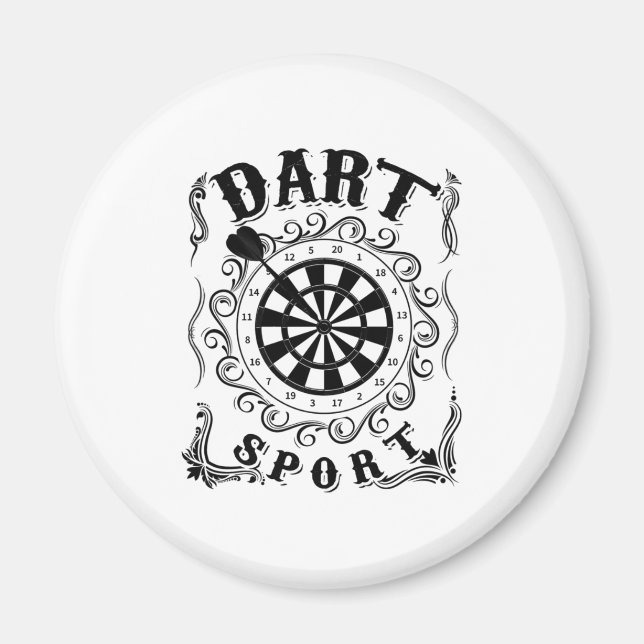 Dart Is My Sport Magnet (Front)