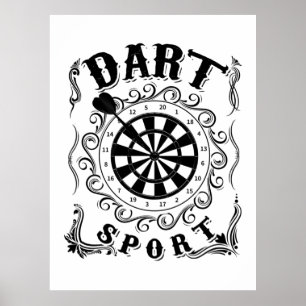 Dart Is My Sport Poster