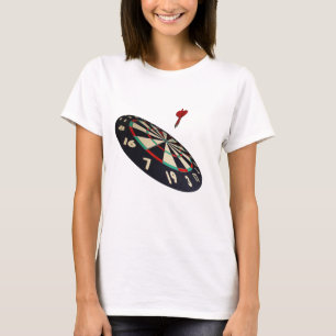 Dart On Flight Path To Bullseye, T-Shirt