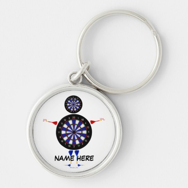 Dart Player Fun Key Ring (Front)