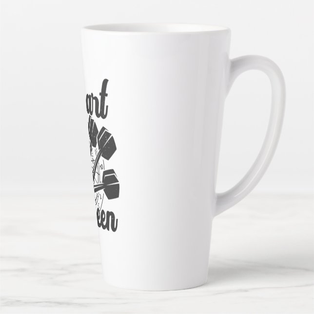 Dart Queen Latte Mug (Right)
