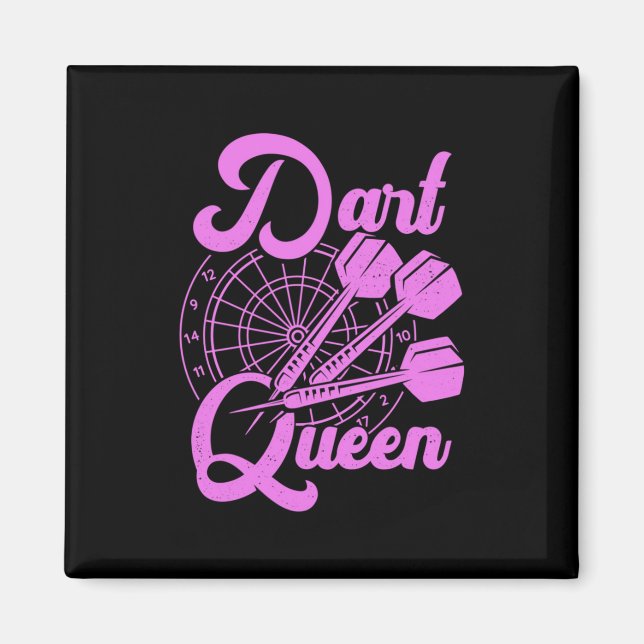 Dart Queen Magnet (Front)