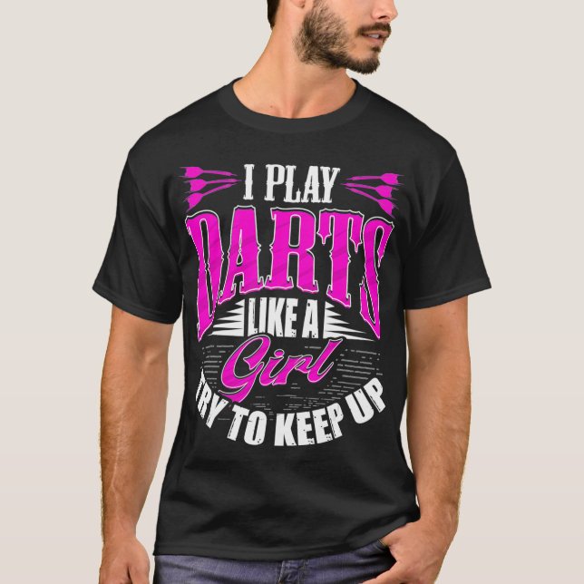 Dart Shirts For Women Funny Darting (Front)