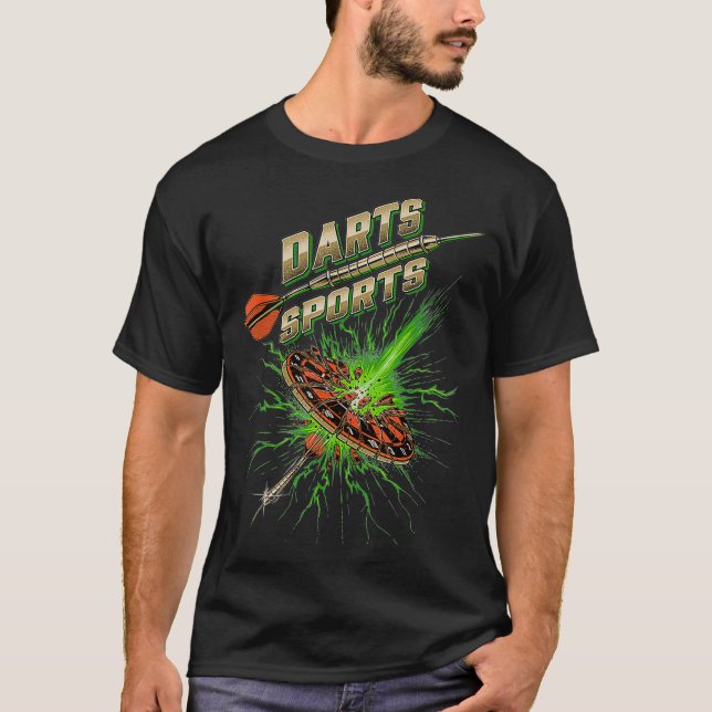 Dart Sports Flash Arrow Favourite piece for Fans T-Shirt (Front)