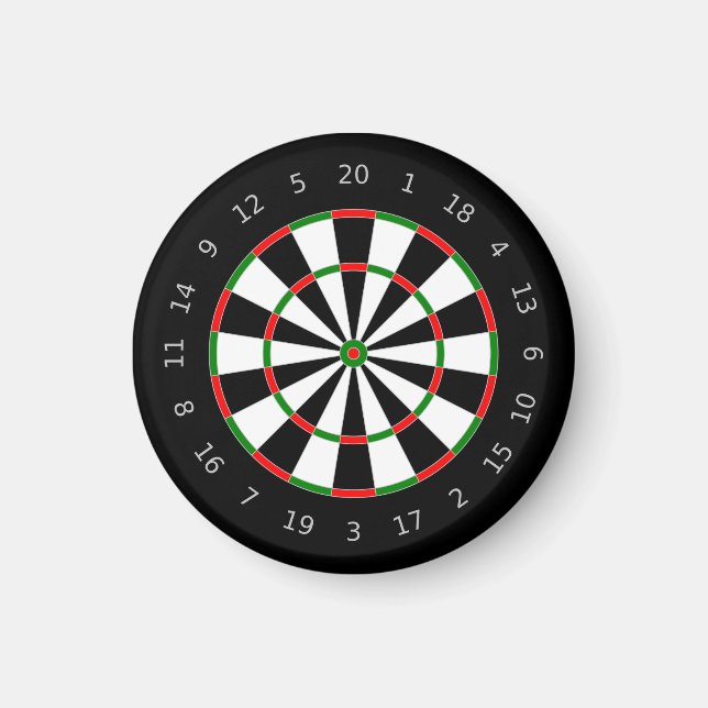 Dart Targetboard Dartboard Magnet (Front)