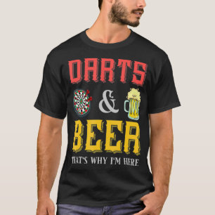 Dart Team Beer Gift Funny Dart Player T-Shirt