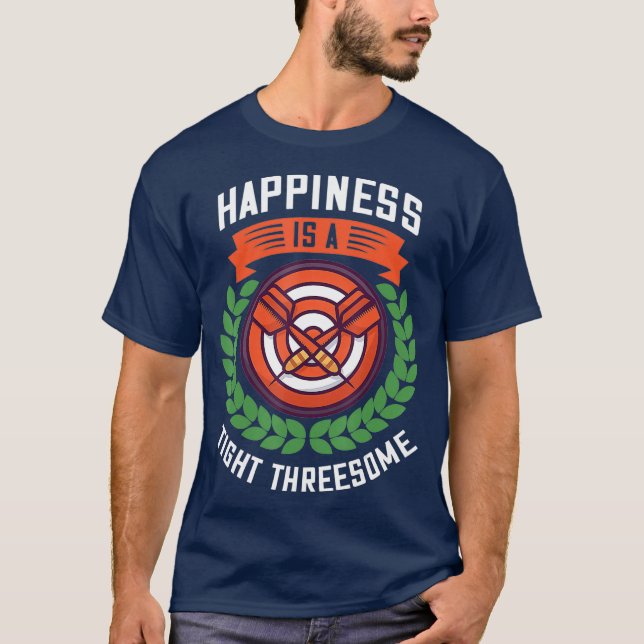 Dart Team Gift Funny Dart Player T-Shirt (Front)