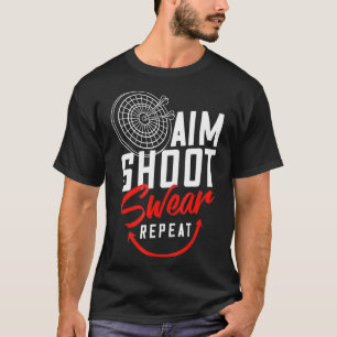 Dart Team Gift Funny Dart Player T-Shirt