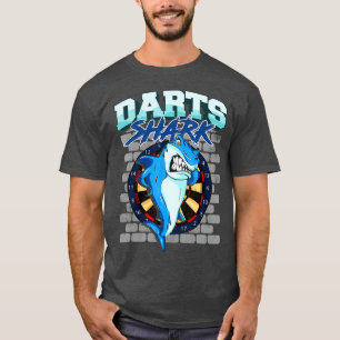 Dart Team Player Shark  Dartboard Darts Quote T-Shirt