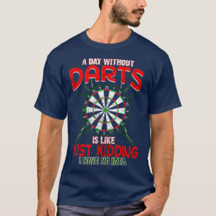 Dart Throwing Skills Loading Vintage Funny Dart T-Shirt