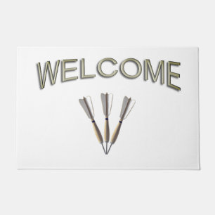 Dart Trio Welcome Doormat