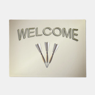 Dart Trio Welcome Doormat