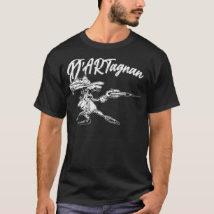 DArtagnan Darts Lover Dartboard Cool Funny Gift T-Shirt