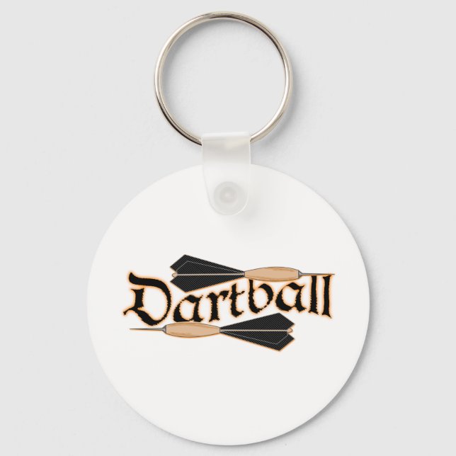 Dartball Darts Key Ring (Front)