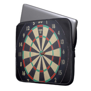 Dartboard Bullseye, Laptop Sleeve