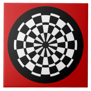 Dartboard Ceramic Tile