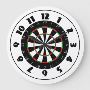 Dartboard Clock
