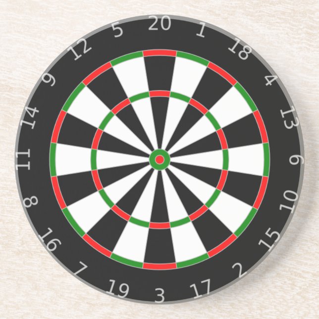 Dartboard Coaster (Front)