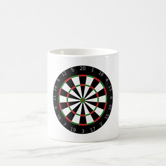 Dartboard Coffee Mug (Center)