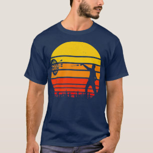 Dartboard Dart Player Vintage Retro Darts T-Shirt