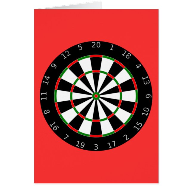 Dartboard - Darts (Front)