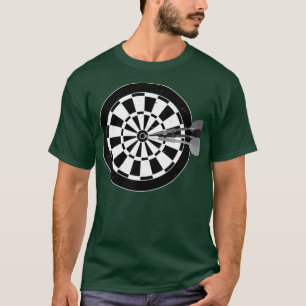 Dartboard Darts Aiming Arrows Gift T-Shirt