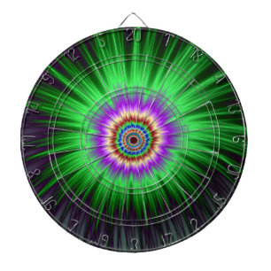 Dartboard   Green Star Burst