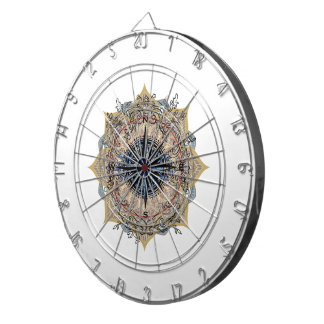 Dartboard historical turkish motif design