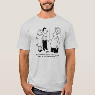 Dartboard in the Bedroom. Dart Player T-Shirt