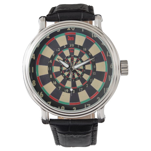 Dartboard In Three Tiers, Watch (Front)
