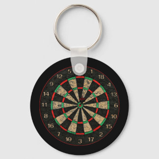 Dartboard Key-Chain Key Ring