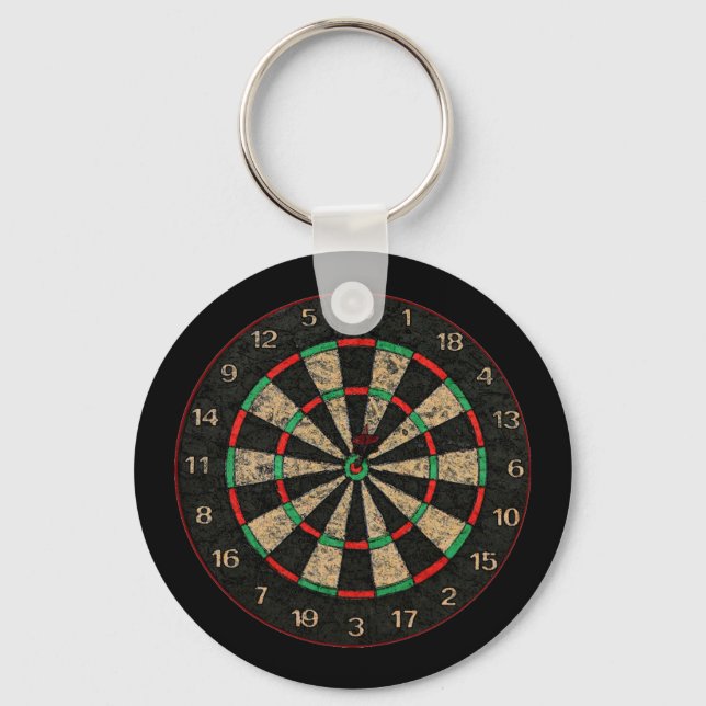 Dartboard Key-Chain Key Ring (Front)