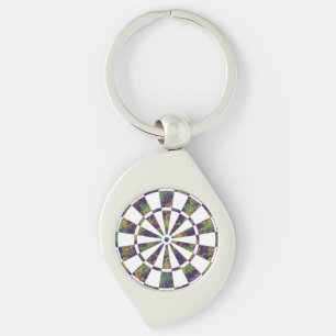 dartboard key ring