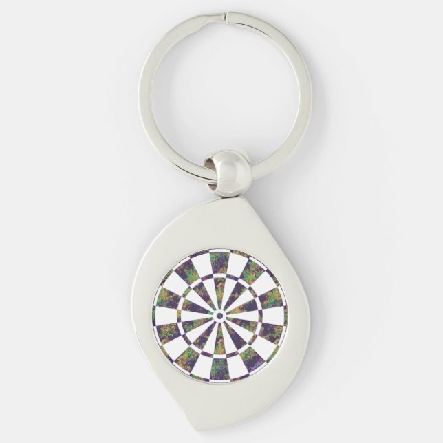 dartboard key ring (Front)