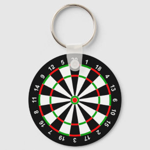 Dartboard Key Ring