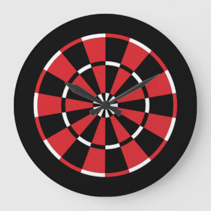 Dartboard Large Clock