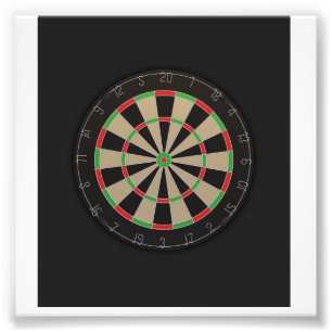 Dartboard Lover Photo Print