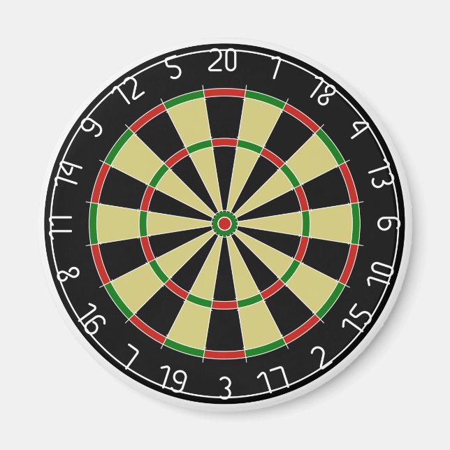 Dartboard Magnet (Front)