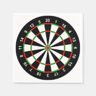Dartboard Napkin