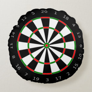 Dartboard Round Cushion