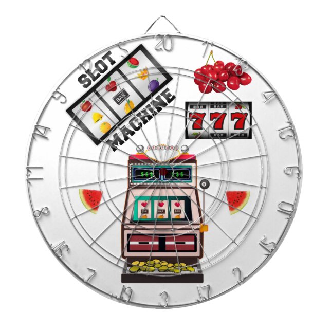 Dartboard White Casino (Front)