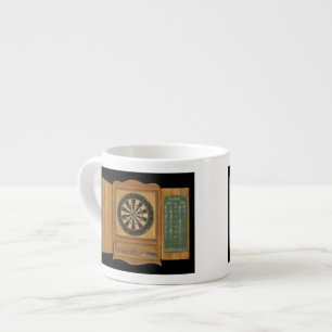 Dartboard with Cricket Scoring Espresso Cup