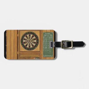 Dartboard with Cricket Scoring Luggage Tag