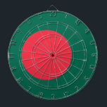 Dartboard with Flag of Bangladesh<br><div class="desc">Add a touch of Bangladesh pride to your game room with our exclusive dartboard featuring the flag of Bangladesh! Crafted with precision and attention to detail, this dartboard is more than just a game accessory; it’s a celebration of Bangladesh’s heritage and national pride. The bold design prominently showcases the iconic...</div>