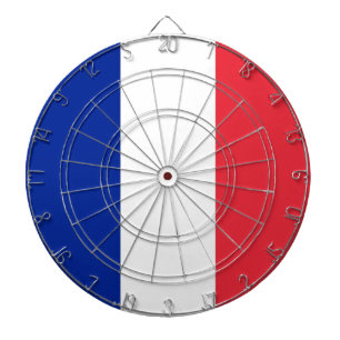 Dartboard with Flag of France